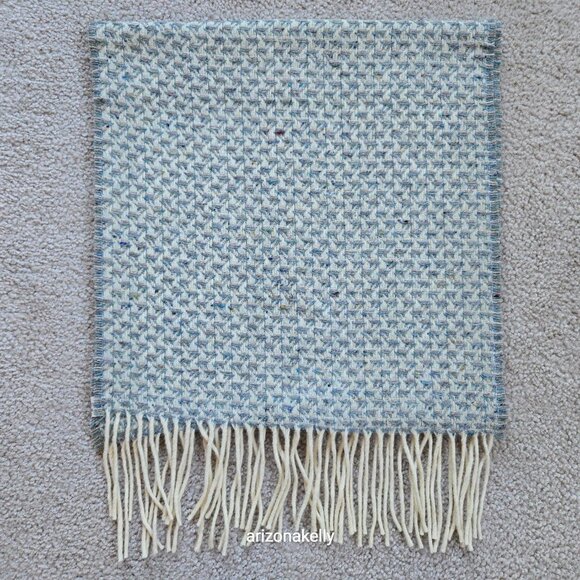 NWOT Woven Wool Tweed Scarf from Portugal - Picture 12 of 12